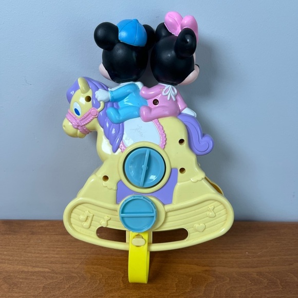 VINTAGE 1988 - MATTEL'S DISNEY MUSCIAL CRIB RAIL ROCKER Collectible - Picture 5 of 6